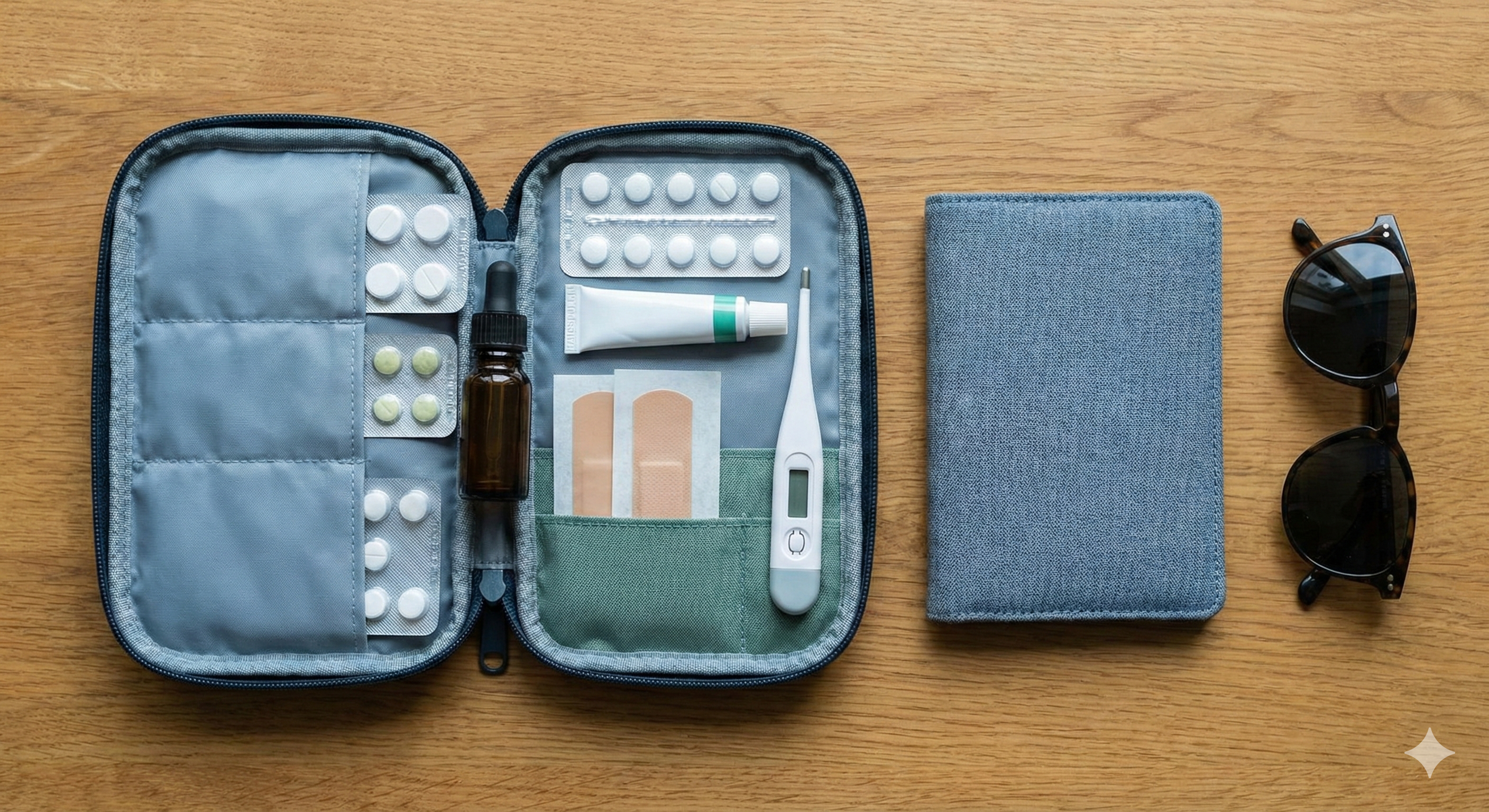 Cestovní lékárnička a základní léky na cestování