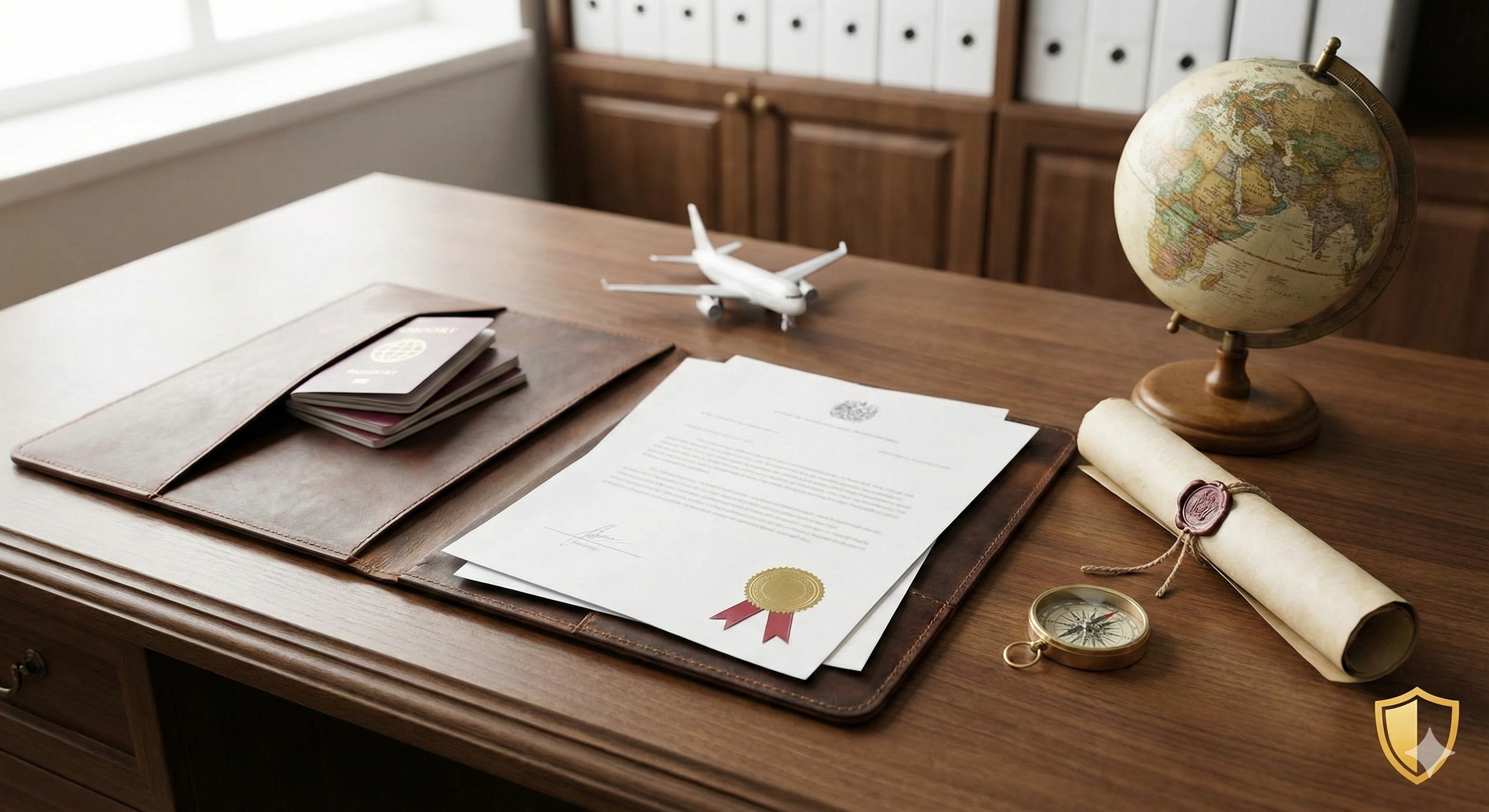 Potovalno zavarovanje - dokumenti in polica za varno potovanje